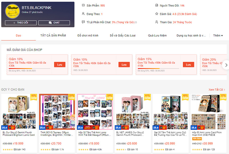 BTS.BLACKPINK cung cấp phụ kiện liên quan hai nhóm nhạc nổi tiếng nhất hiện nay