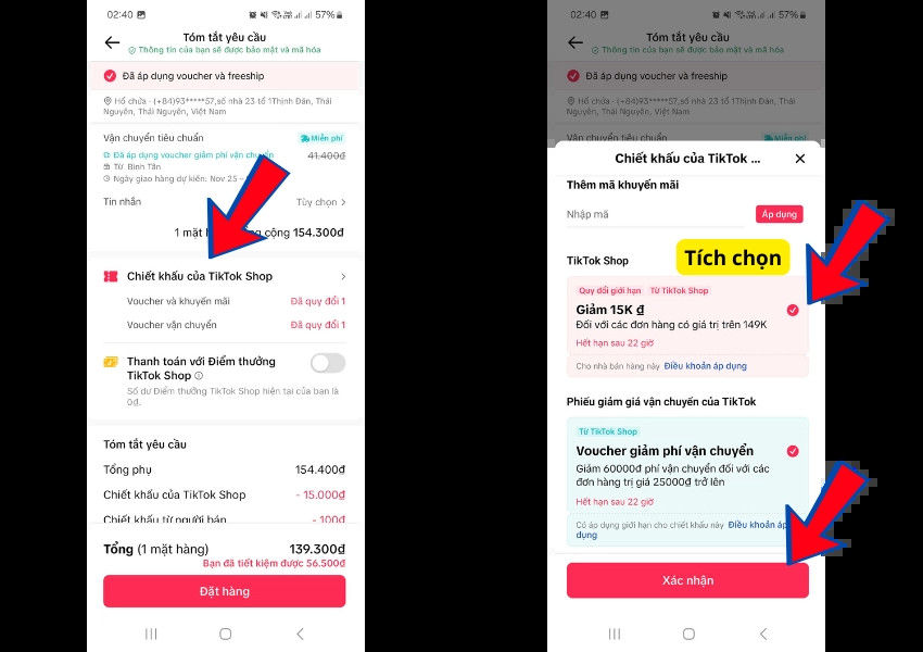Chọn mã giảm giá tốt nhất