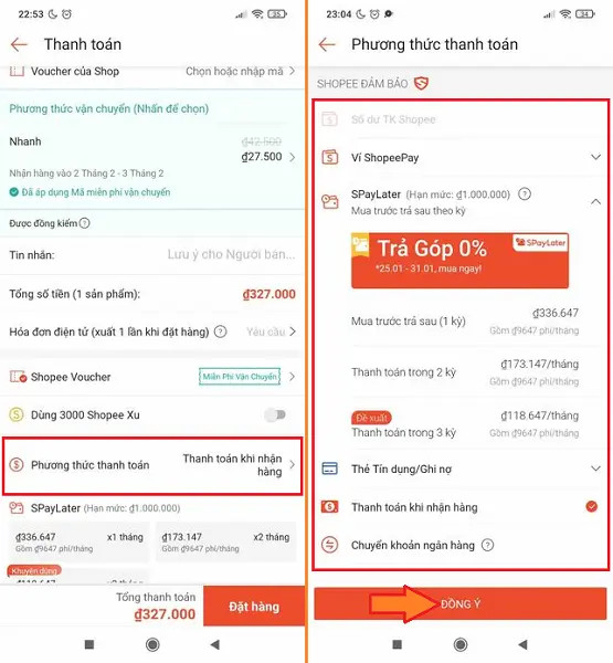 Cách chọn phương thức thanh toán trên Shopee thế nào?