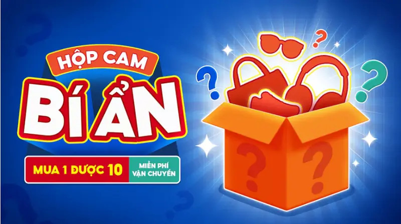 Hộp Cam Bí Ẩn Shopee là gì? Cách mua thế nào?