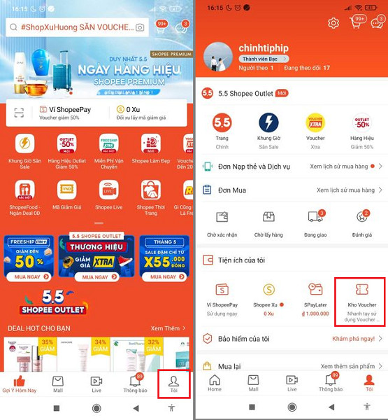 Kho voucher Shopee là gì? Kho voucher Shopee ở đâu?