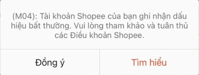 Nguyên nhân gây ra lỗi M04