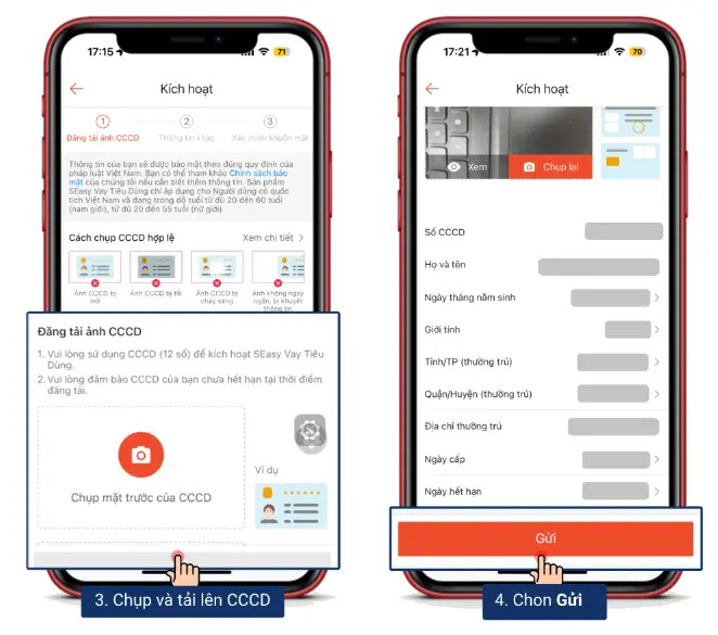 Quá trình xác minh CCCD nhanh chóng và tiện lợi