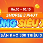 Chơi game Shopee 3 phút Trúng Siêu Xu ở đâu? Cách chơi thế nào?
