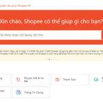 Shopee liên hệ với người dùng qua các kênh thông tin nào?