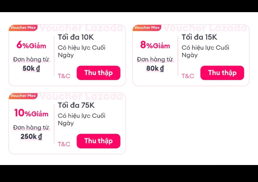 Cách săn Voucher Max Lazada thế nào?