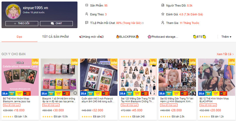 Xinyue1995.vn - Shop giá rẻ cho học sinh sinh viên